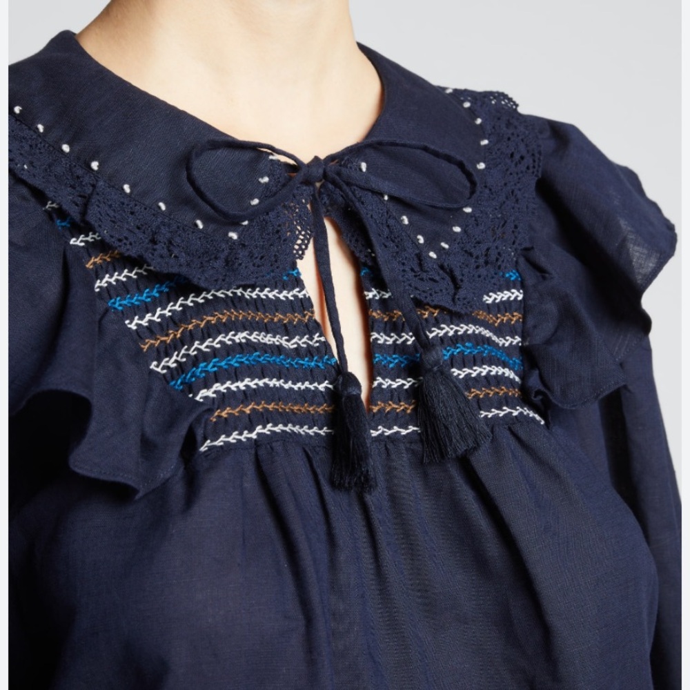 Sea New York blouse embroidered Details